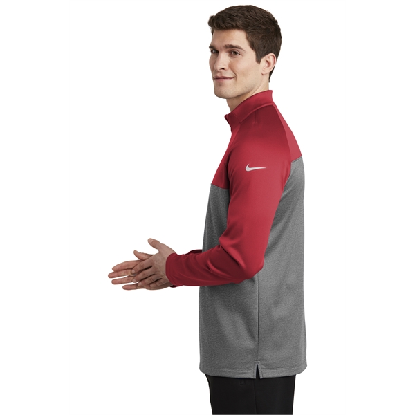 Nike Therma-FIT 1/2-Zip Fleece 7 oz. w/ Screen Print Jacket - Nike Therma-FIT 1/2-Zip Fleece 7 oz. w/ Screen Print Jacket - Image 8 of 30