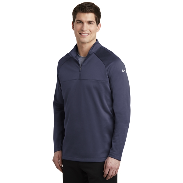 Nike Therma-FIT 1/2-Zip Fleece 7 oz. w/ Screen Print Jacket - Nike Therma-FIT 1/2-Zip Fleece 7 oz. w/ Screen Print Jacket - Image 10 of 30