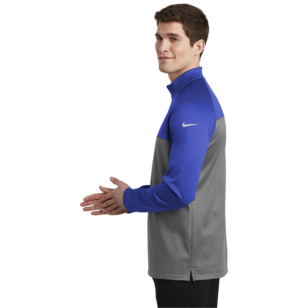 Nike Therma-FIT 1/2-Zip Fleece 7 oz. w/ Screen Print Jacket - Nike Therma-FIT 1/2-Zip Fleece 7 oz. w/ Screen Print Jacket - Image 29 of 30