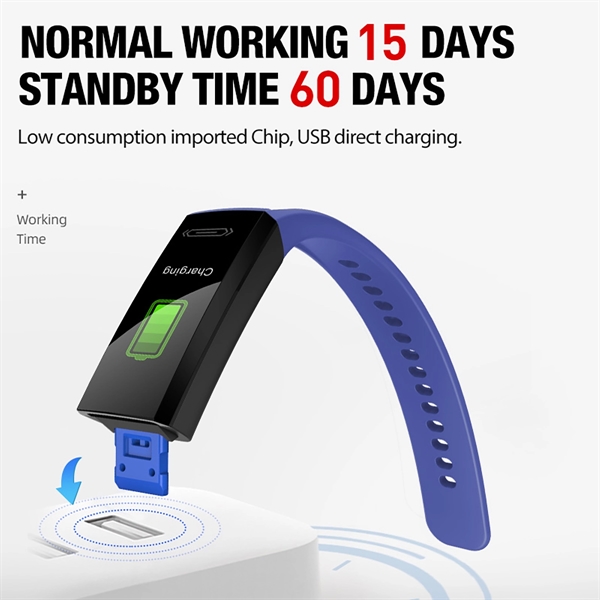Fitness Activity Tracker Wrist Watch - Fitness Activity Tracker Wrist Watch - Image 3 of 6