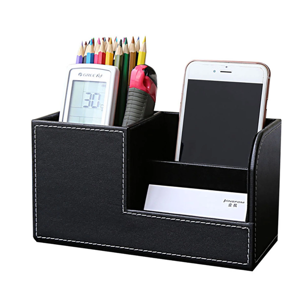 Desk Organizer Stationery Storage Box Pen Holder - Desk Organizer Stationery Storage Box Pen Holder - Image 0 of 6