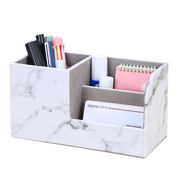 Desk Organizer Stationery Storage Box Pen Holder - Desk Organizer Stationery Storage Box Pen Holder - Image 1 of 6