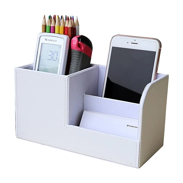 Desk Organizer Stationery Storage Box Pen Holder - Desk Organizer Stationery Storage Box Pen Holder - Image 3 of 6