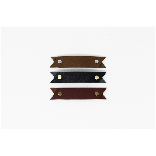 Leather Corner Bookmark. USA Made. Logo or Monogram Availabl - Leather Corner Bookmark. USA Made. Logo or Monogram Availabl - Image 6 of 11
