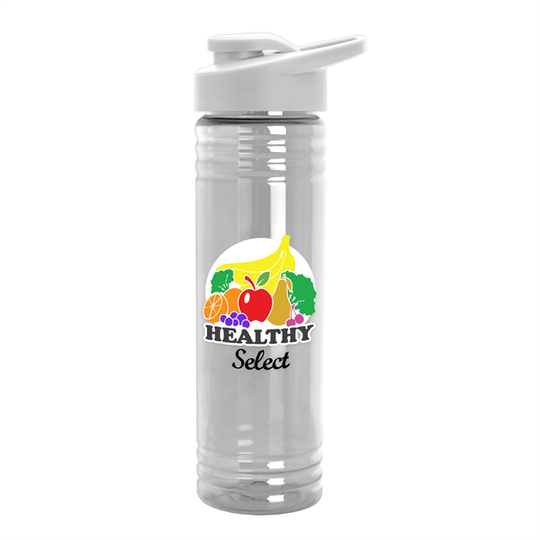 24 oz. Slim Fit Water Bottles with Drink-Thru Lid - Digital - 24 oz. Slim Fit Water Bottles with Drink-Thru Lid - Digital - Image 6 of 16