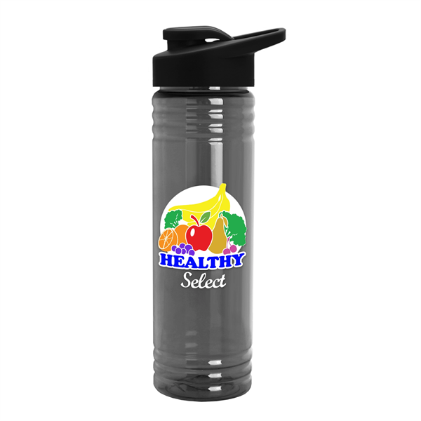24 oz. Slim Fit Water Bottles with Drink-Thru Lid - Digital - 24 oz. Slim Fit Water Bottles with Drink-Thru Lid - Digital - Image 5 of 16