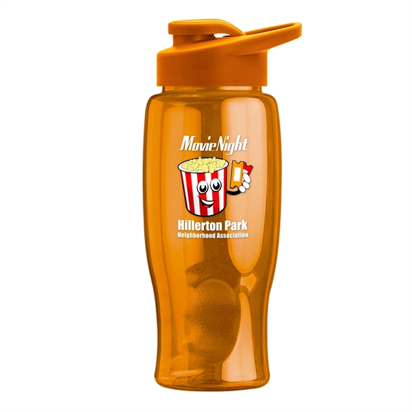 Poly-Pure - 27 oz. Bottle - Drink-Thru Lid - Digital - Poly-Pure - 27 oz. Bottle - Drink-Thru Lid - Digital - Image 1 of 19
