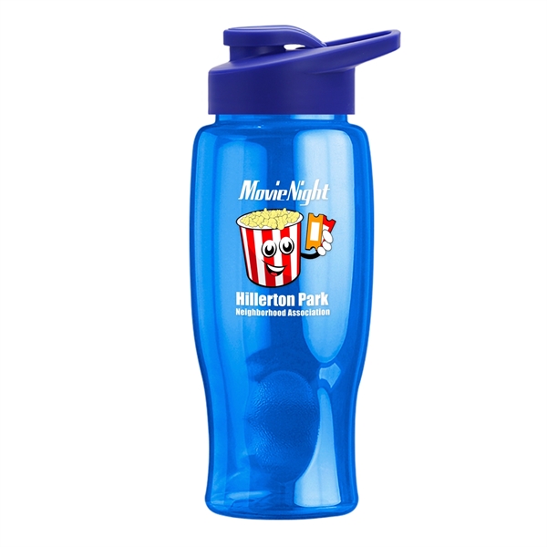 Poly-Pure - 27 oz. Bottle - Drink-Thru Lid - Digital - Poly-Pure - 27 oz. Bottle - Drink-Thru Lid - Digital - Image 5 of 19