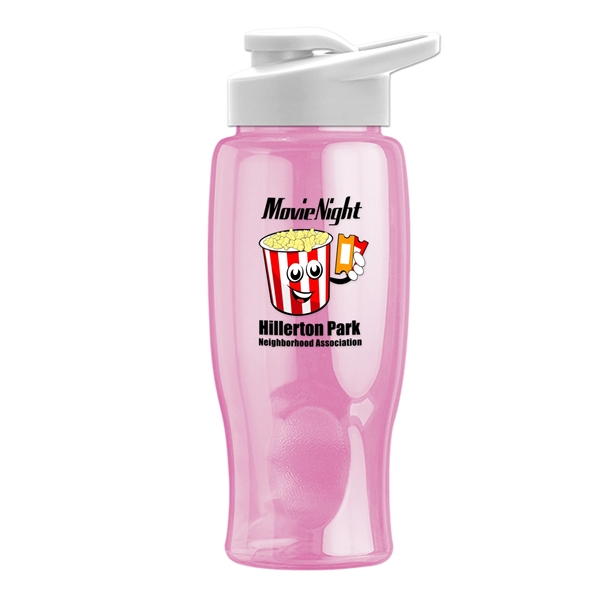 Poly-Pure - 27 oz. Bottle - Drink-Thru Lid - Digital - Poly-Pure - 27 oz. Bottle - Drink-Thru Lid - Digital - Image 3 of 19