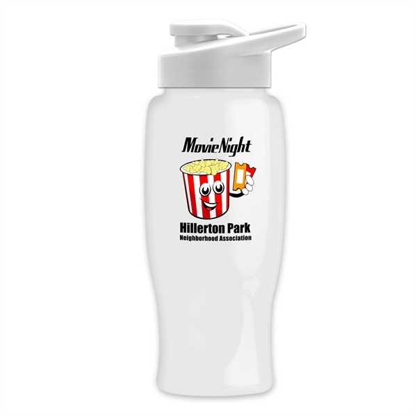 Poly-Pure - 27 oz. Bottle - Drink-Thru Lid - Digital - Poly-Pure - 27 oz. Bottle - Drink-Thru Lid - Digital - Image 10 of 19