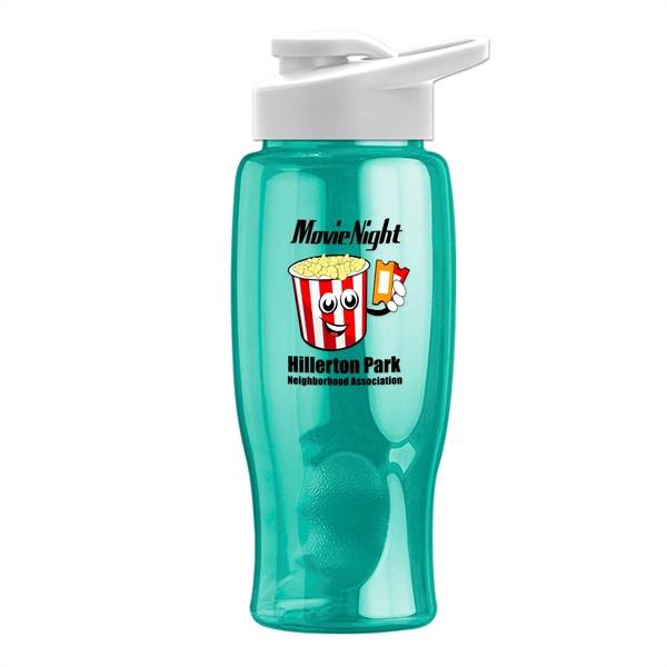 Poly-Pure - 27 oz. Bottle - Drink-Thru Lid - Digital - Poly-Pure - 27 oz. Bottle - Drink-Thru Lid - Digital - Image 6 of 19