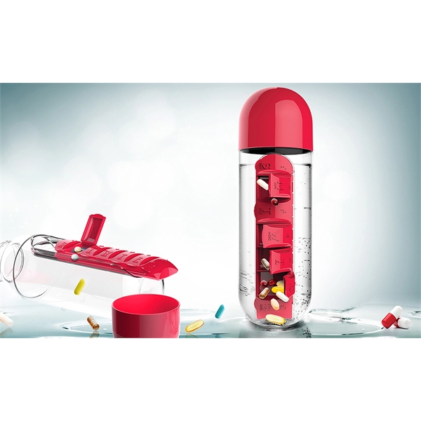 The "in style" Pill Organizer Bottle - The "in style" Pill Organizer Bottle - Image 0 of 4