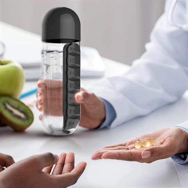 The "in style" Pill Organizer Bottle - The "in style" Pill Organizer Bottle - Image 4 of 4