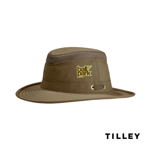 Tilley® Airflo LTM5 Medium Brim Hat - Olive 7 - Tilley® Airflo LTM5 Medium Brim Hat - Olive 7 - Image 3 of 16