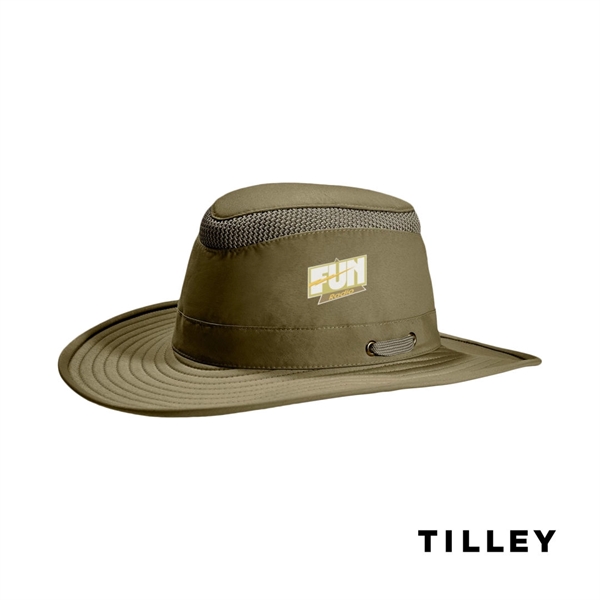 Tilley® Airflo LTM6 Broad Brim Hat - Olive - Tilley® Airflo LTM6 Broad Brim Hat - Olive - Image 4 of 17