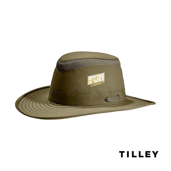 Tilley® Airflo LTM6 Broad Brim Hat - Olive - Tilley® Airflo LTM6 Broad Brim Hat - Olive - Image 6 of 17