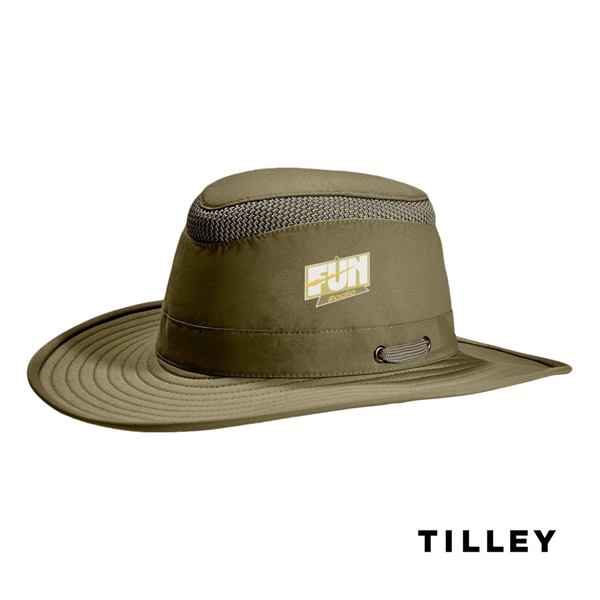 Tilley® Airflo LTM6 Broad Brim Hat - Olive - Tilley® Airflo LTM6 Broad Brim Hat - Olive - Image 16 of 17