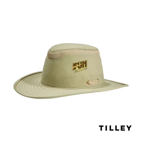 Tilley® Airflo LTM6 Broad Brim Hat - Khaki/Olive - Tilley® Airflo LTM6 Broad Brim Hat - Khaki/Olive - Image 4 of 17