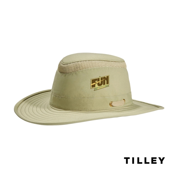 Tilley® Airflo LTM6 Broad Brim Hat - Khaki/Olive - Tilley® Airflo LTM6 Broad Brim Hat - Khaki/Olive - Image 8 of 17