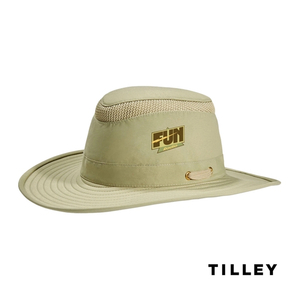 Tilley® Airflo LTM6 Broad Brim Hat - Khaki/Olive - Tilley® Airflo LTM6 Broad Brim Hat - Khaki/Olive - Image 12 of 17