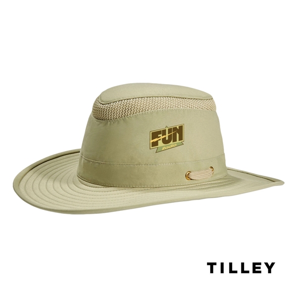 Tilley® Airflo LTM6 Broad Brim Hat - Khaki/Olive - Tilley® Airflo LTM6 Broad Brim Hat - Khaki/Olive - Image 16 of 17