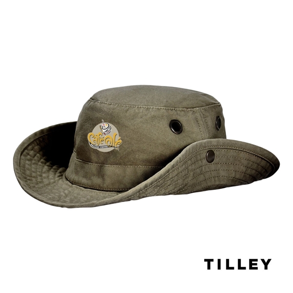 Tilley® Wanderer T3W Bucket Hat - Olive - Tilley® Wanderer T3W Bucket Hat - Olive - Image 10 of 17