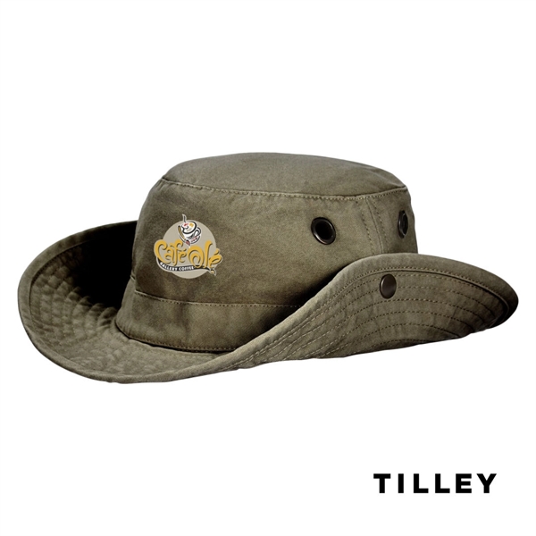 Tilley® Wanderer T3W Bucket Hat - Olive - Tilley® Wanderer T3W Bucket Hat - Olive - Image 14 of 17