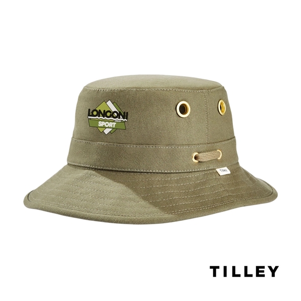 Tilley® Iconic T1 Bucket Hat - Olive - Tilley® Iconic T1 Bucket Hat - Olive - Image 3 of 16