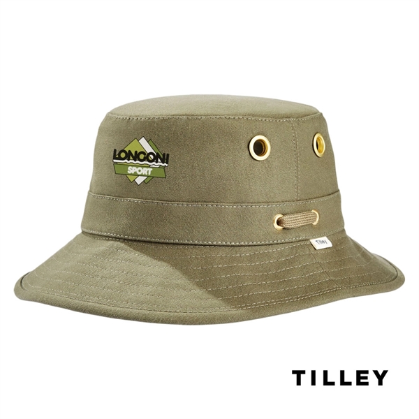 Tilley® Iconic T1 Bucket Hat - Olive - Tilley® Iconic T1 Bucket Hat - Olive - Image 15 of 16