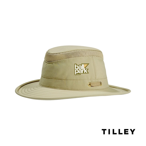 Tilley® Airflo LTM5 Medium Brim Hat - Khaki/Olive - Tilley® Airflo LTM5 Medium Brim Hat - Khaki/Olive - Image 3 of 16
