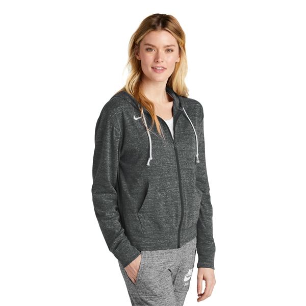 Nike Ladies Gym Vintage Full-Zip Hoodies - Nike Ladies Gym Vintage Full-Zip Hoodies - Image 5 of 16