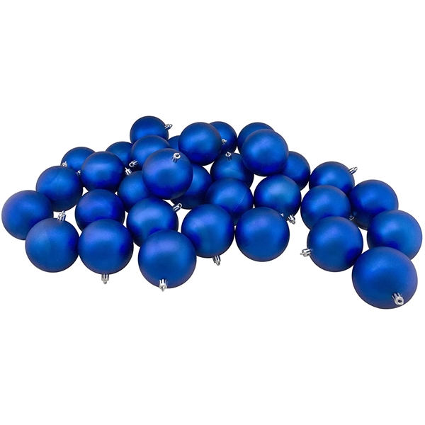 Colorful Plastic Christmas Ball Ornaments - Colorful Plastic Christmas Ball Ornaments - Image 1 of 2