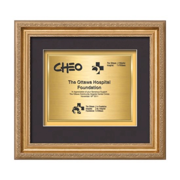 Custom Regal Certificate TexEtch - Gold