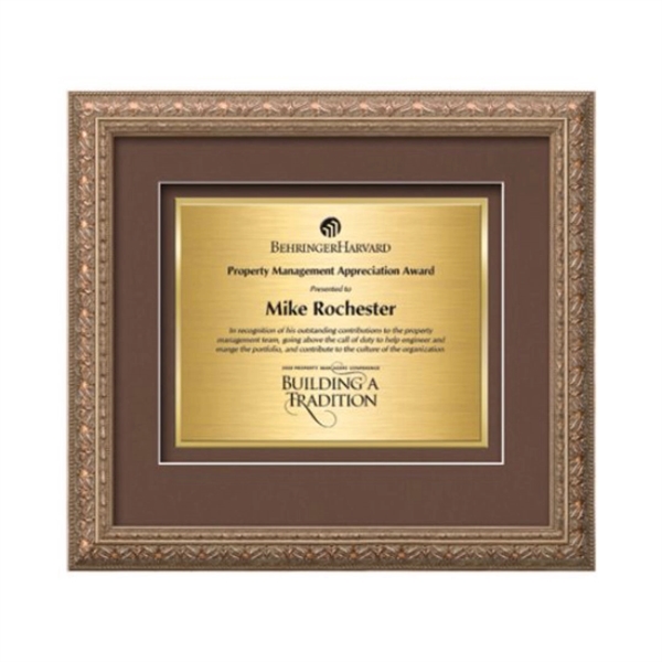 Custom Romagna Certificate TexEtch - Silver