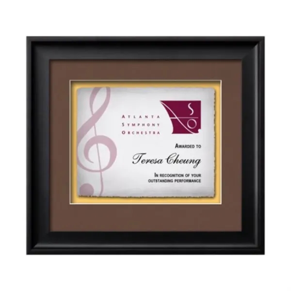 Custom Yorktech Certificate Frame