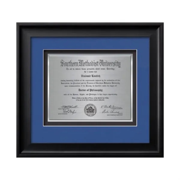 Custom Yorktech Certificate TexEtch - Black