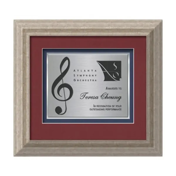 Custom Terrene Certificate TexEtch - Antique Silver