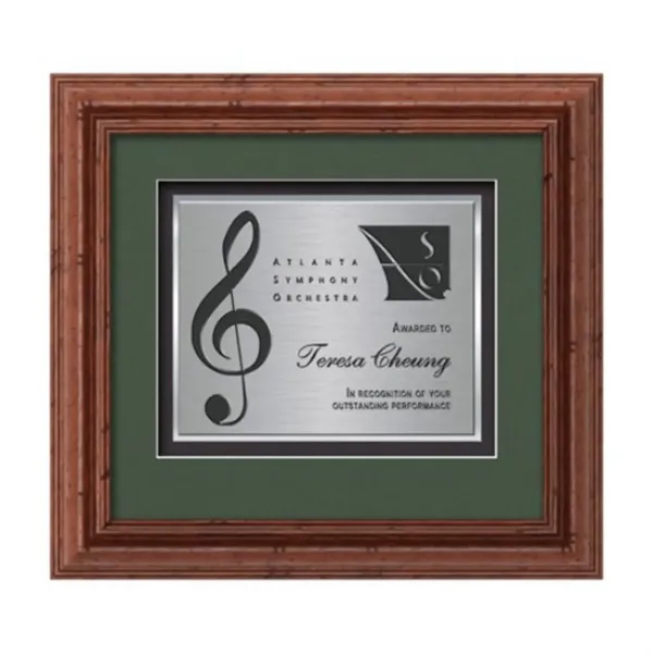 Custom Terrene Certificate TexEtch - Dark Walnut