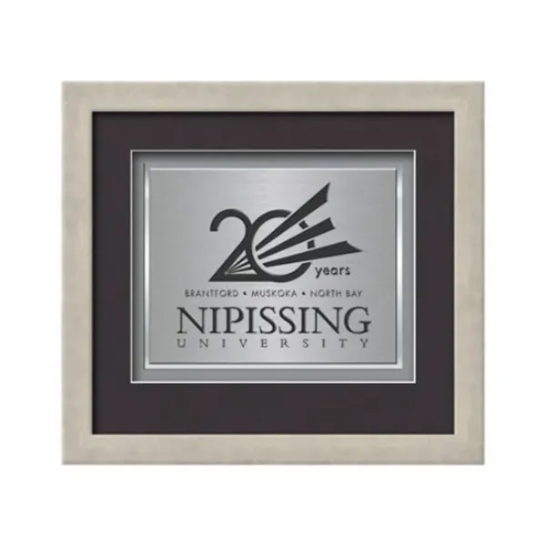 Custom Eldridge Certificate TexEtch - Antique Silver