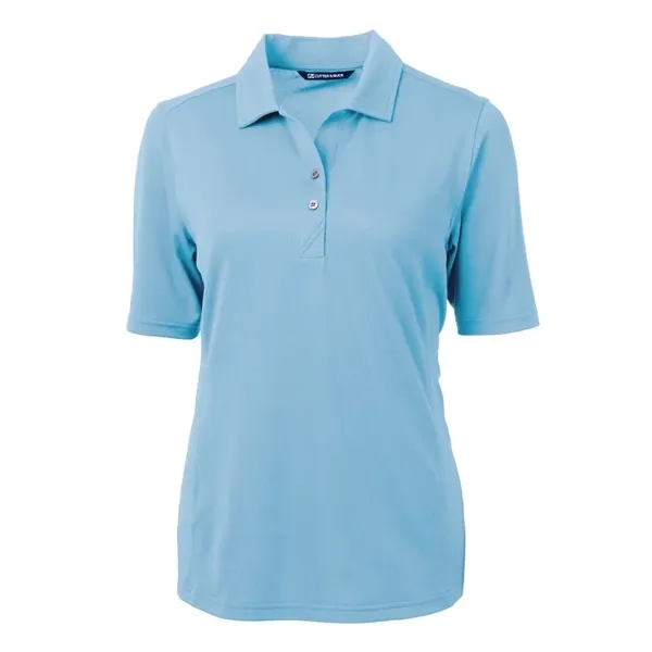 Cutter & Buck Virtue Eco Pique Recycled Womens Polo - Cutter & Buck Virtue Eco Pique Recycled Womens Polo - Image 0 of 35