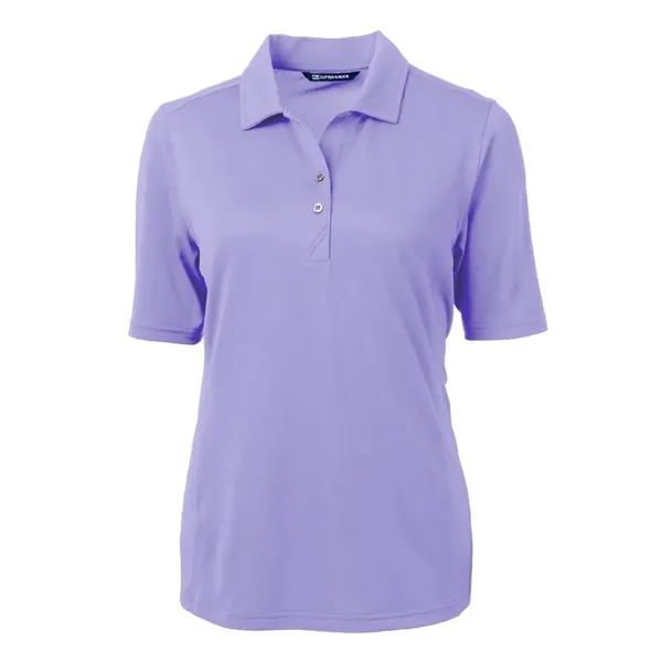 Cutter & Buck Virtue Eco Pique Recycled Womens Polo - Cutter & Buck Virtue Eco Pique Recycled Womens Polo - Image 8 of 35