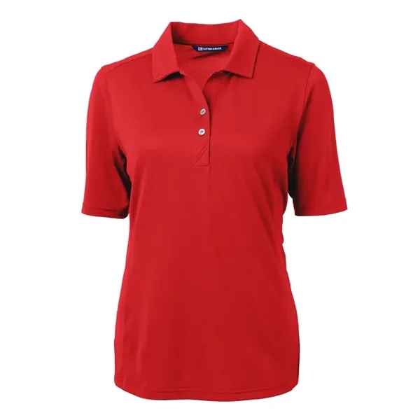 Cutter & Buck Virtue Eco Pique Recycled Womens Polo - Cutter & Buck Virtue Eco Pique Recycled Womens Polo - Image 9 of 35