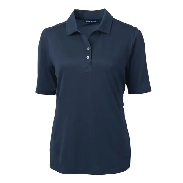 Cutter & Buck Virtue Eco Pique Recycled Womens Polo - Cutter & Buck Virtue Eco Pique Recycled Womens Polo - Image 10 of 35