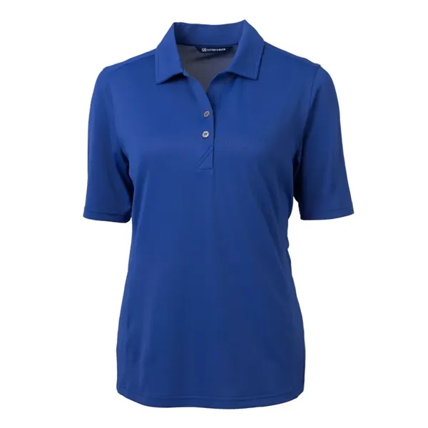 Cutter & Buck Virtue Eco Pique Recycled Womens Polo - Cutter & Buck Virtue Eco Pique Recycled Womens Polo - Image 11 of 35