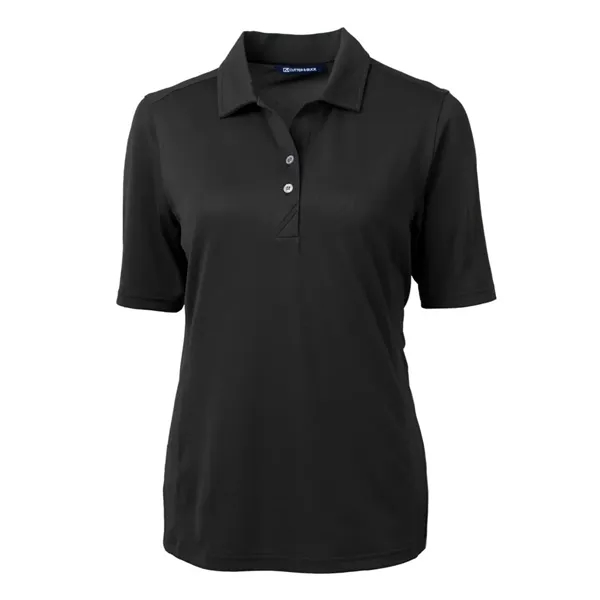 Cutter & Buck Virtue Eco Pique Recycled Womens Polo - Cutter & Buck Virtue Eco Pique Recycled Womens Polo - Image 12 of 35