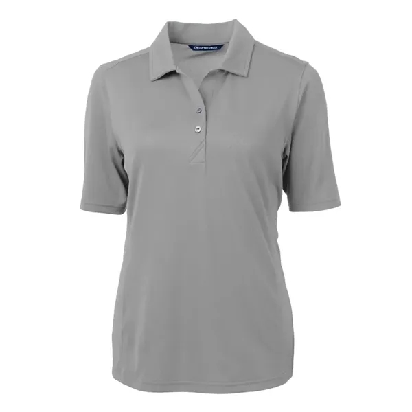 Cutter & Buck Virtue Eco Pique Recycled Womens Polo - Cutter & Buck Virtue Eco Pique Recycled Womens Polo - Image 16 of 35