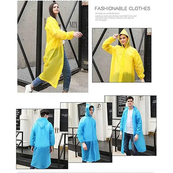 Men and Women Eva Raincoats, Non-Disposable Multifunctional - Men and Women Eva Raincoats, Non-Disposable Multifunctional - Image 1 of 3