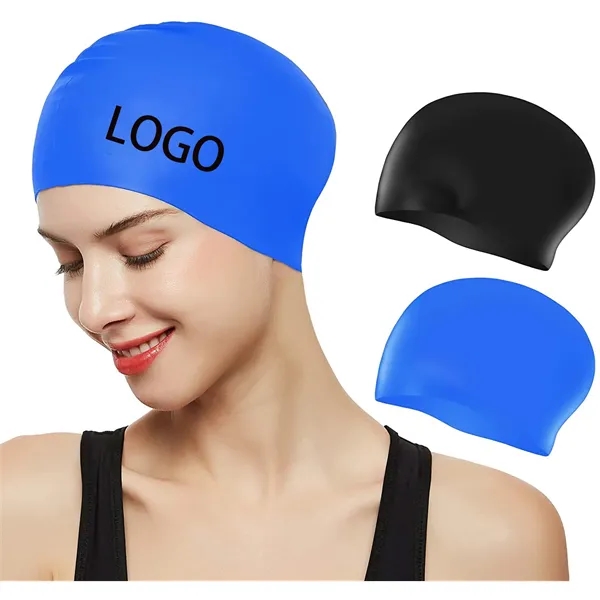 Latex Silicone Swim Cap - Latex Silicone Swim Cap - Image 0 of 4