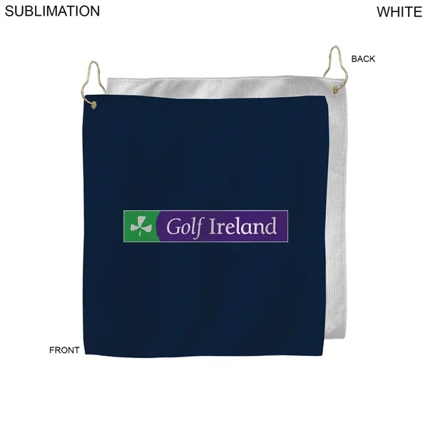 Colored Microfiber Dri-Lite Terry Golf Towel - Colored Microfiber Dri-Lite Terry Golf Towel - Image 1 of 3