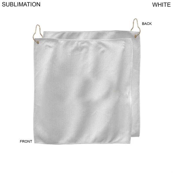 Colored Microfiber Dri-Lite Terry Golf Towel - Colored Microfiber Dri-Lite Terry Golf Towel - Image 2 of 3